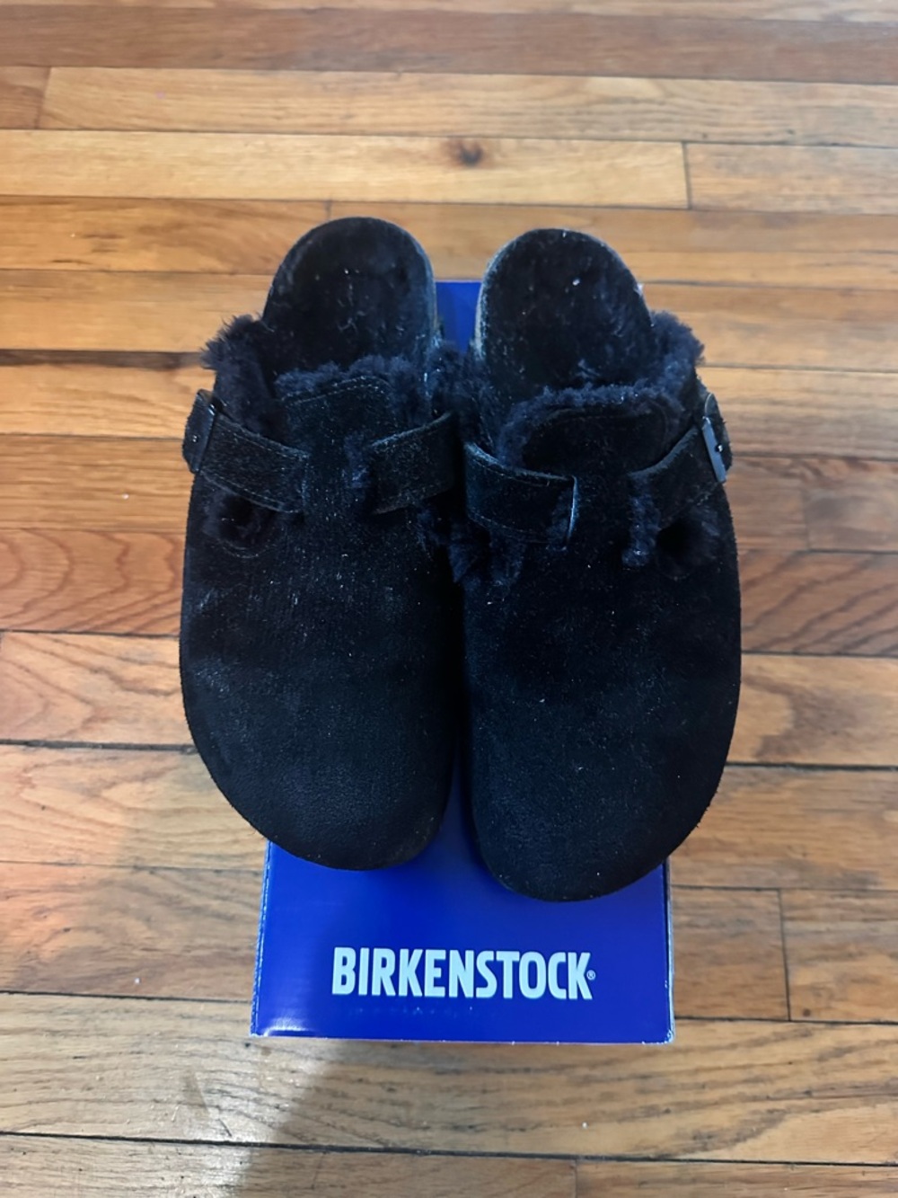 Birkenstock Boston VL Shearling Clog - Black sz 7.5